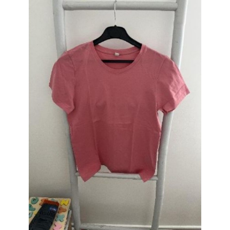 Tee-shirt rose uni Uniqlo Taille XS
