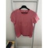 Tee-shirt rose uni Uniqlo Taille XS
