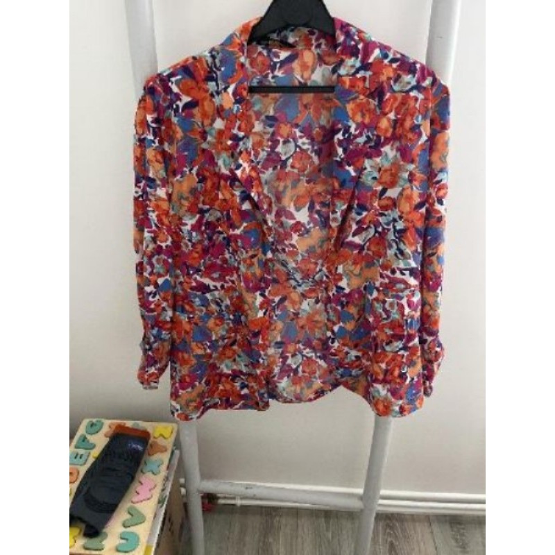Veste fleurie taille S
