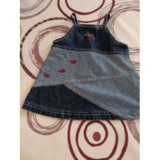 3 mois absorba robe jeans 