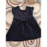 3 mois kiabi robe bleu marine 