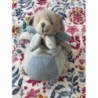 Doudou musique lapin bleu 
