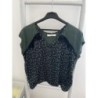 Tee-shirt vert à motifs Promod taille S