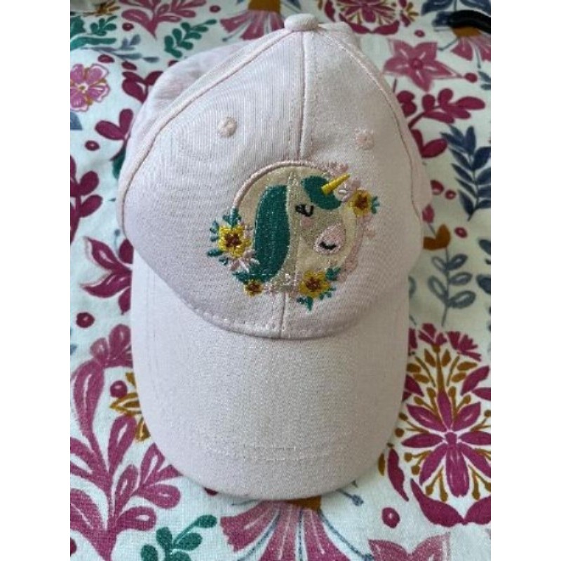 Casquette rose licorne 
