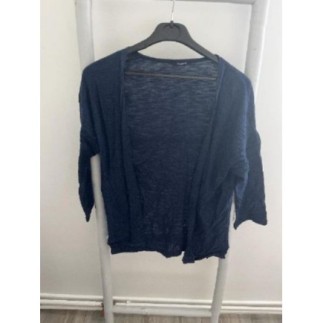 Gilet bleu marine sans...