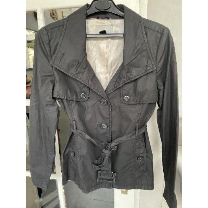veste noire F H&M T36