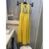 robe plissée jaune Okaîdi Neuf 12 ans (avec tee-shirt vendu séparemment)
