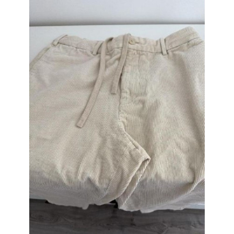 Pantalon velours beige uniqlo
