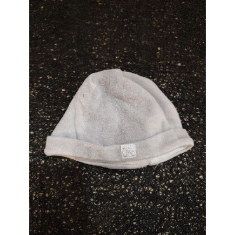 Bonnet naissance en velours 