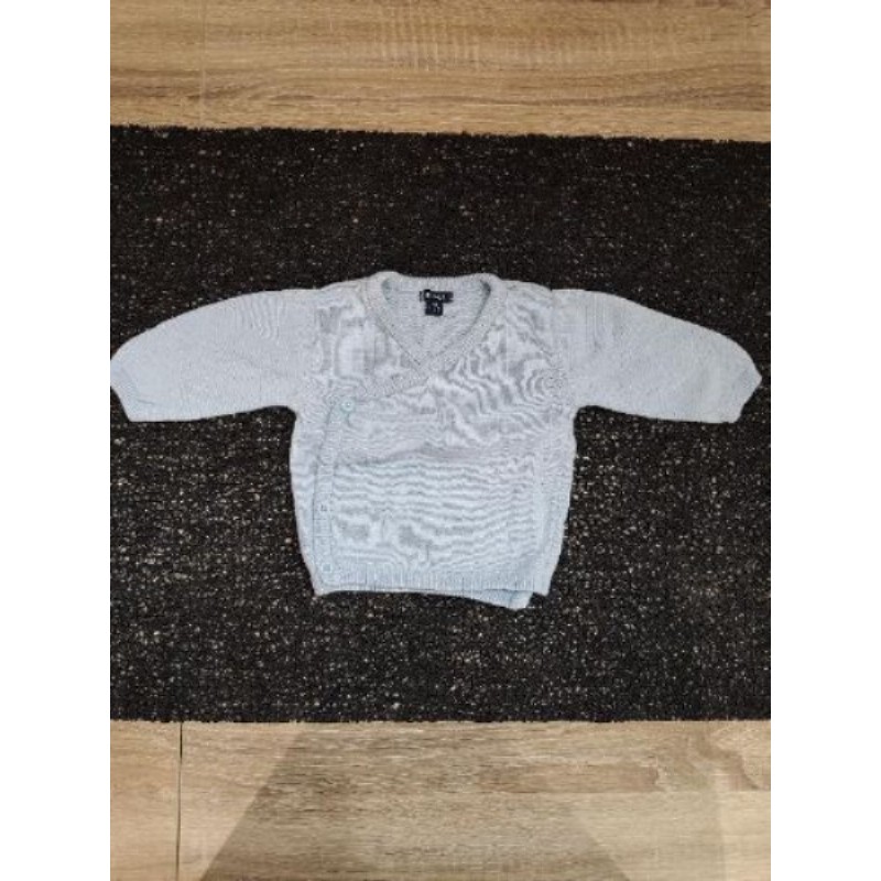 Gilet cache coeur 1 mois marque "kiabi"