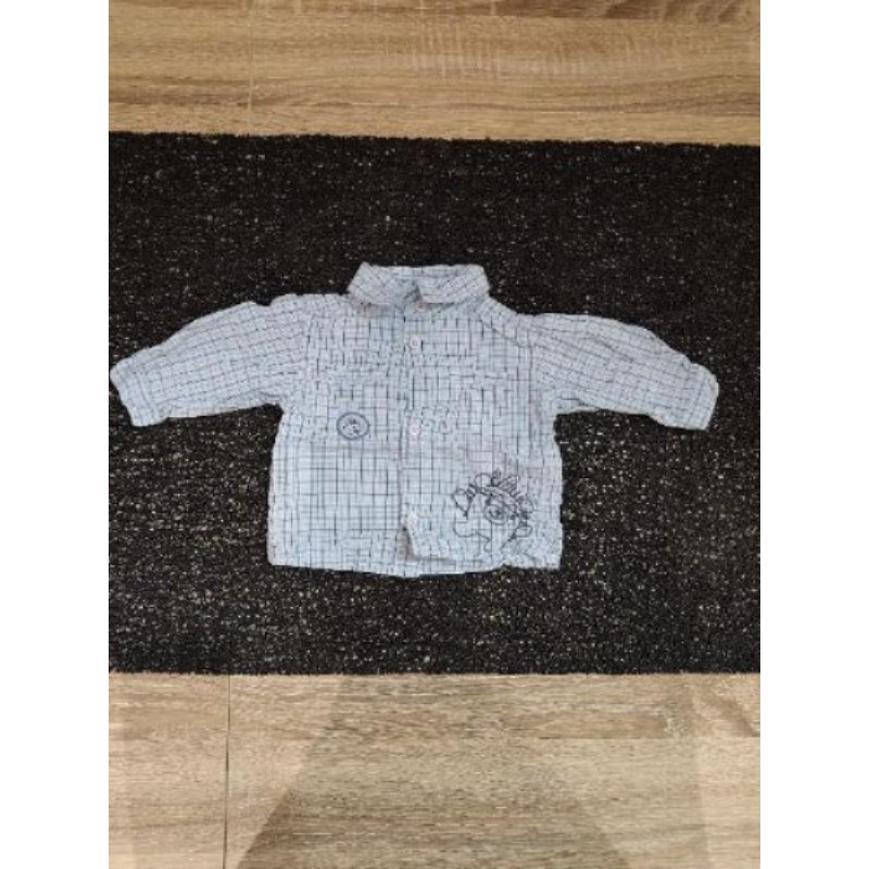 Chemise à manches longues 1 mois marque " petit kimbaloo"