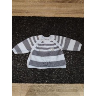 pull en maille à rayures 1...
