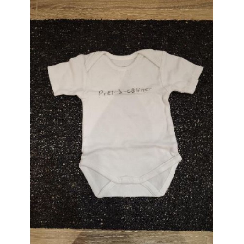 Body manches courtes 1 mois marque "c&a"