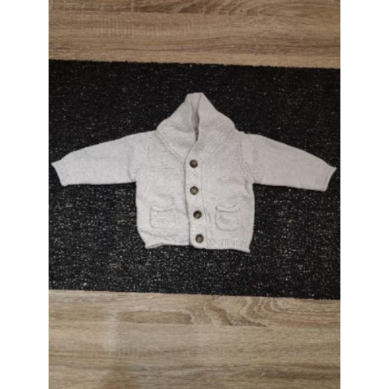 cardigan en maille 3 mois marque "tape à l'oeil"