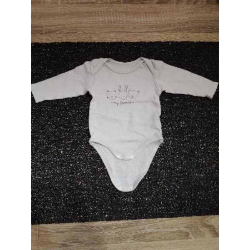 Body manches longues 3 mois marque "kiabi" 