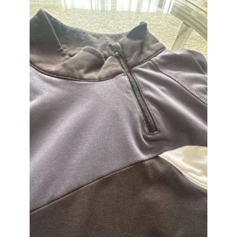 Polaire homme noir/grise/blanche Taille 2XL
