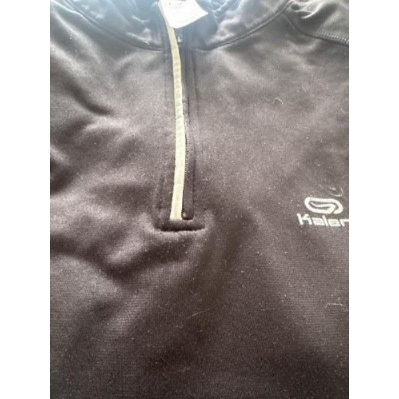 Polaire homme noir KALENJI Taille XXL