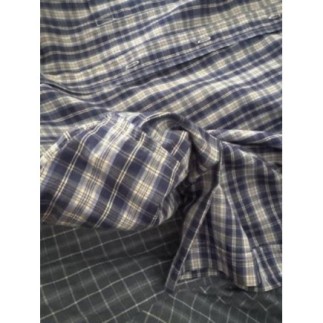 Chemise homme bleu à...