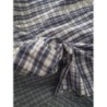 Chemise homme bleu à carreaux - Taille XXL