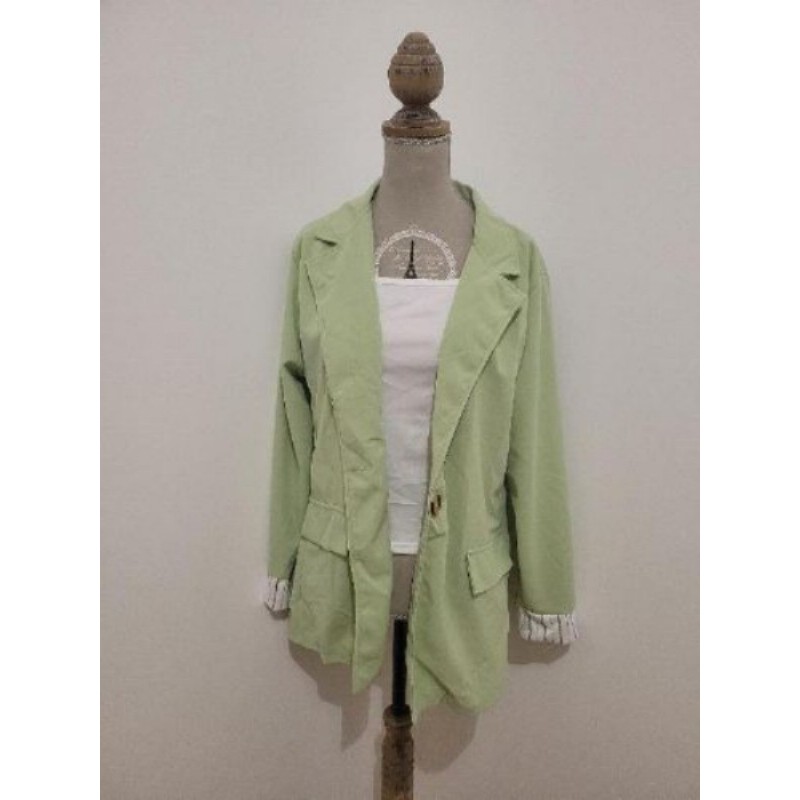 Ensemble 3 pièces  vert d eau et blanc neuf taille 40/42  
