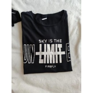 Homme t-shirt noir T.M