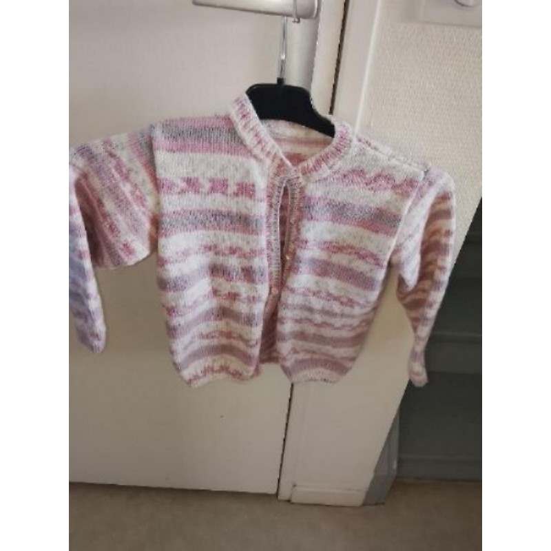 Veste en laine 4 à 6 ans