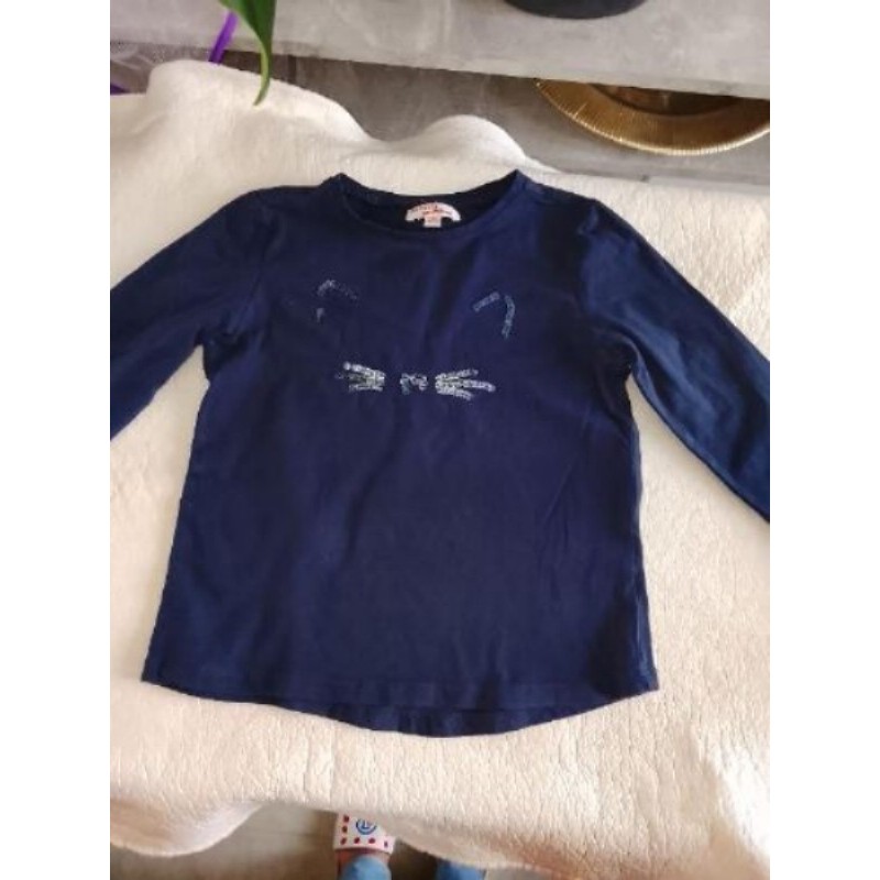 T-shirt manches longues Du pareil au même 4 ans
