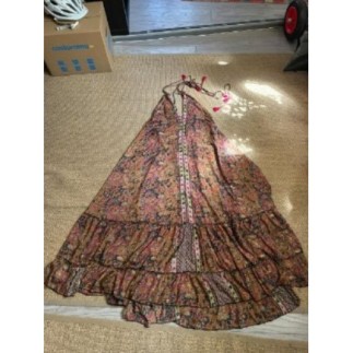 Robe été vieux rose, taille 38