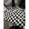 Chemise noire et blanc, gémo, taille 16 ans