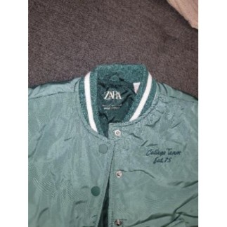 Bombers garçon ZARA vert 1an neuf