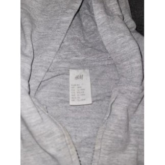 Gilet gris claire 12-18mois 