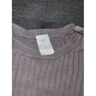 Pull gris garçon 12-18 mois 