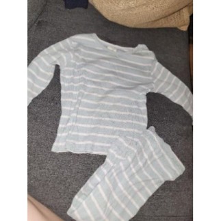 Pyjama Zeeman bleu à rayures 12-18mois 