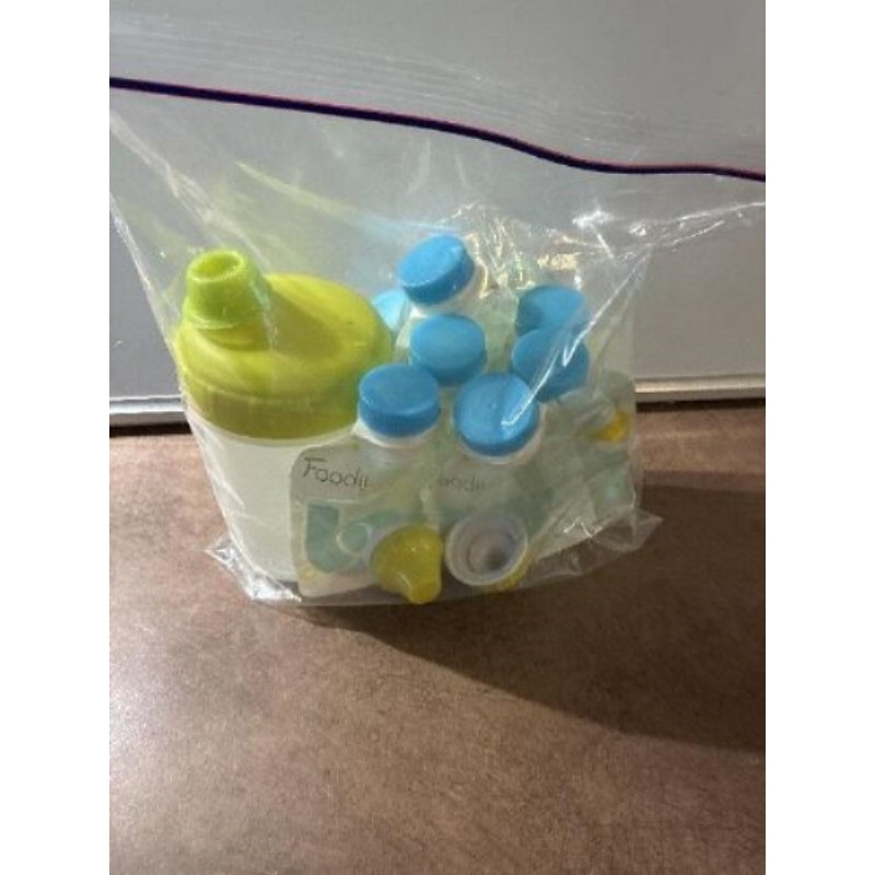 Lot de 8 gourdes réutilisables