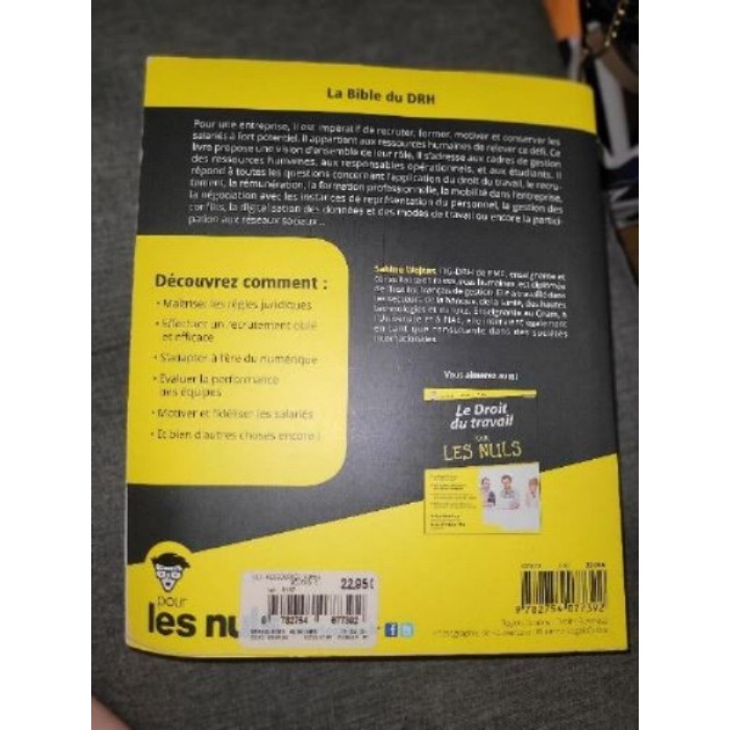 Livre les RH pour les nuls 