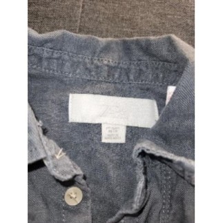 Ensemble chemise et pantalon ZARA gris 1 an 