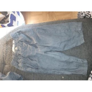 Ensemble chemise et pantalon ZARA gris 1 an 
