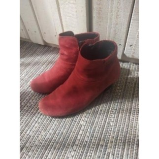 Bottines rouges 37 Cabor