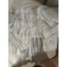 blouse mango 10 ans Manches longues rayures lurex noir