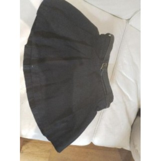 jupe jean noire zara 9 ans...