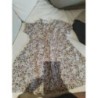 Robe mango 6 ans fleurie vert 