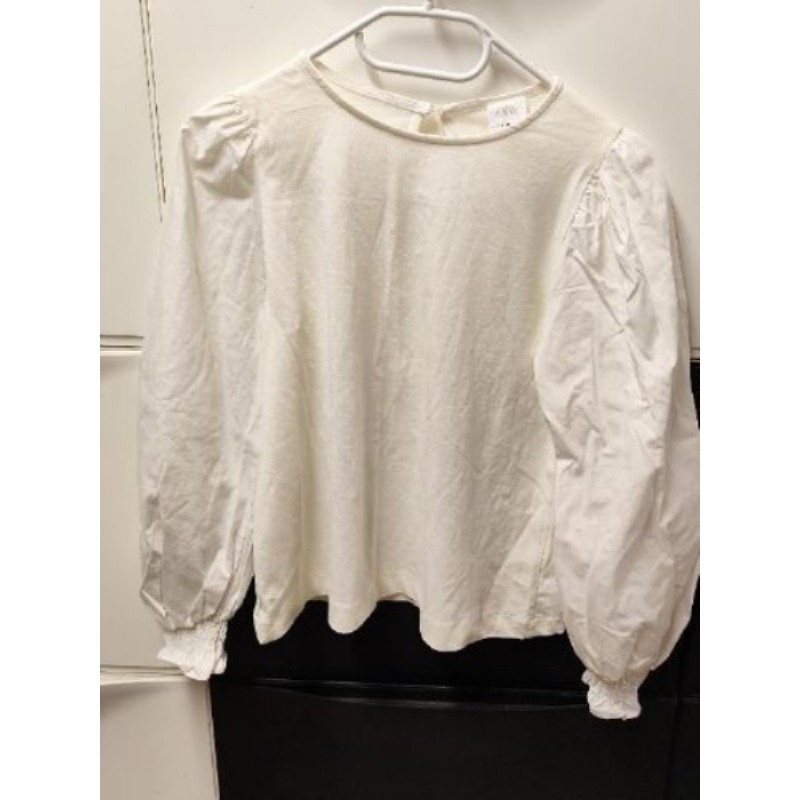 Tee shirt blanc zara 11/12 ans 