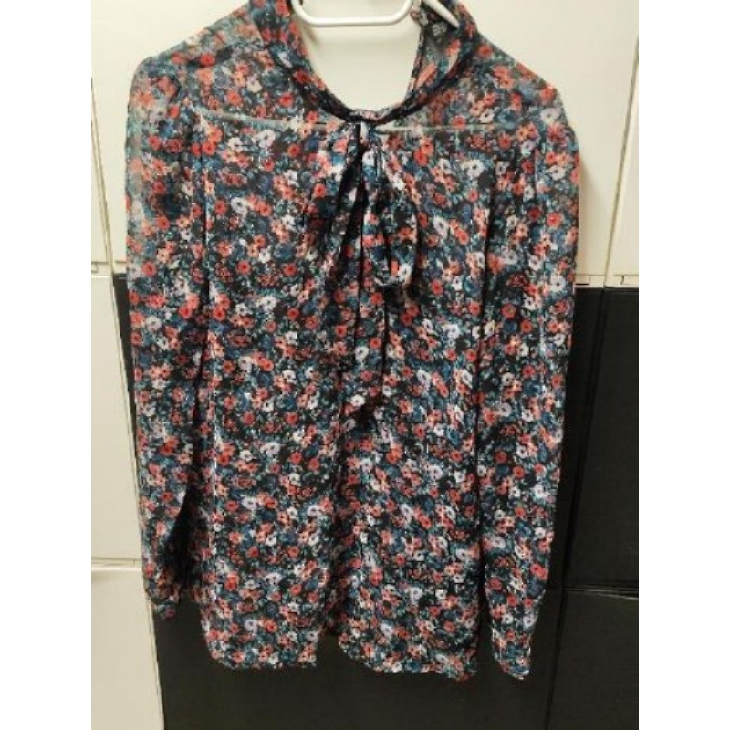 Chemise fleurs zara