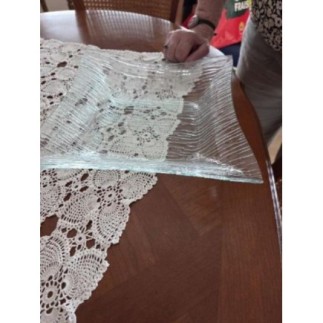 C plat transparent 