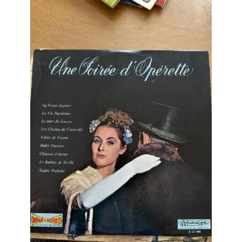 Ma soirée d opérette vinyle