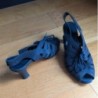 Chaussures ouvertes à lacets & talons Taille : 39
