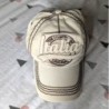 Casquette Italia Beige Taille unique