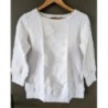 Sweat Blanc Calvin Klein Jeans Taille : XS