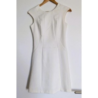 Robe Zara écru Taille : XS