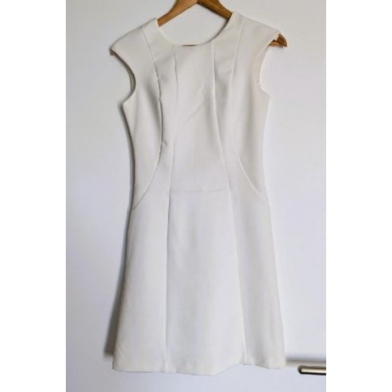 Robe Zara écru Taille : XS